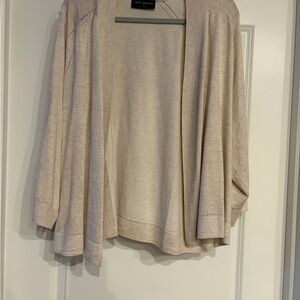 Lane Bryant Cream Women's Cardigan
